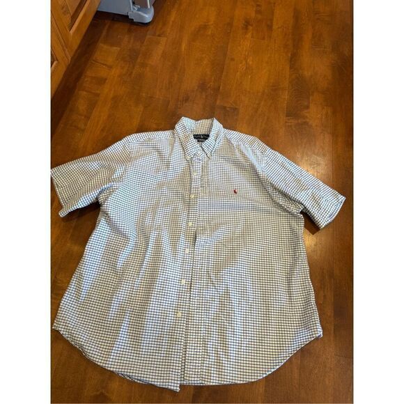 Men’s  Ralph Lauren short sleeve button down shirt size XL - Picture 1 of 4